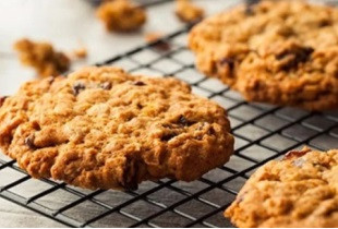 Cookies aux flocons d'avoine et raisins secs