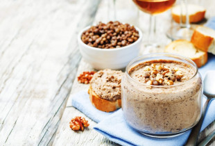 Les rillettes de lentilles aux noix