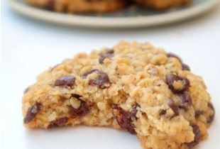 Cookies aux flocons d'avoine et pépites de chocolat