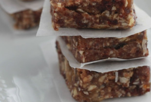 Les barres énergétiques aux fruits secs